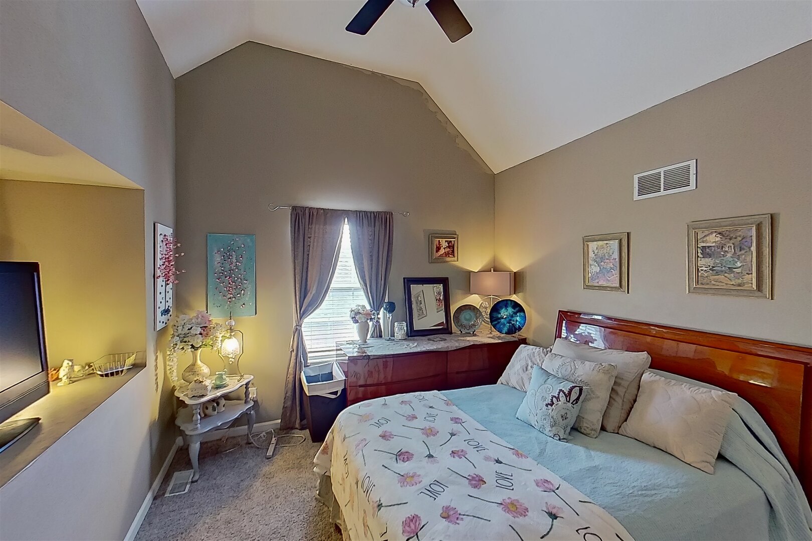 20 Fedor Circle Bloomington, IL 61705 - Photo 23 of 51 a bedroom with a bed and wooden floor