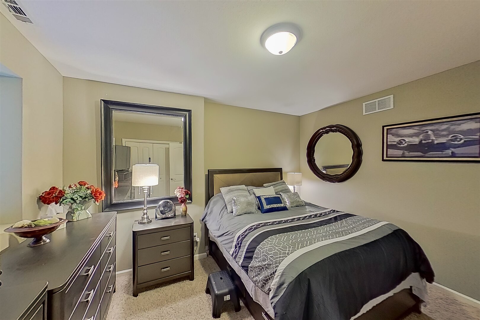 20 Fedor Circle Bloomington, IL 61705 - Photo 29 of 51 a bedroom with a bed and a dresser