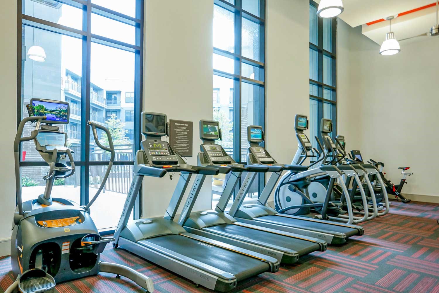 2033 South Gessner Road, Unit 3115 Houston, TX 77063 - Photo 19 of 22 a view of a room with gym equipment