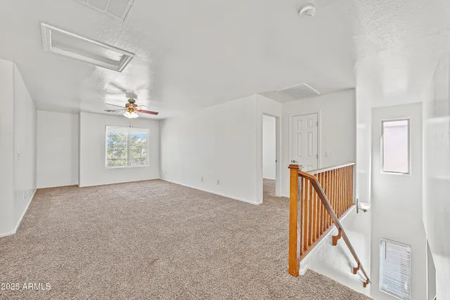 a view of a livingroom with a furniture