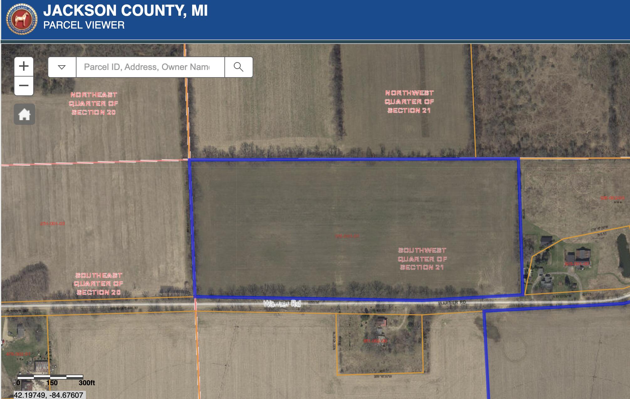Vl Warner Road Concord, MI 49237 - Photo 1 of 2 GIS overview