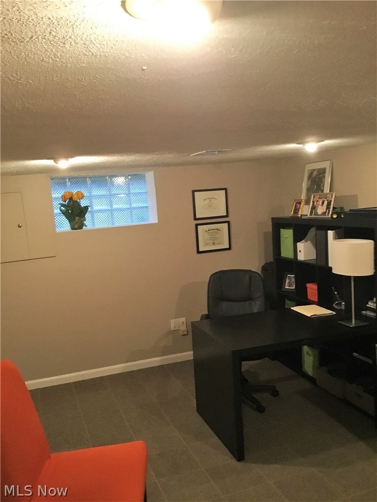 1359 Irene Road Lyndhurst, OH 44124 - Photo 22 of 32 As we move downstairs we have a finished office area. Could also be a play room or craft room.