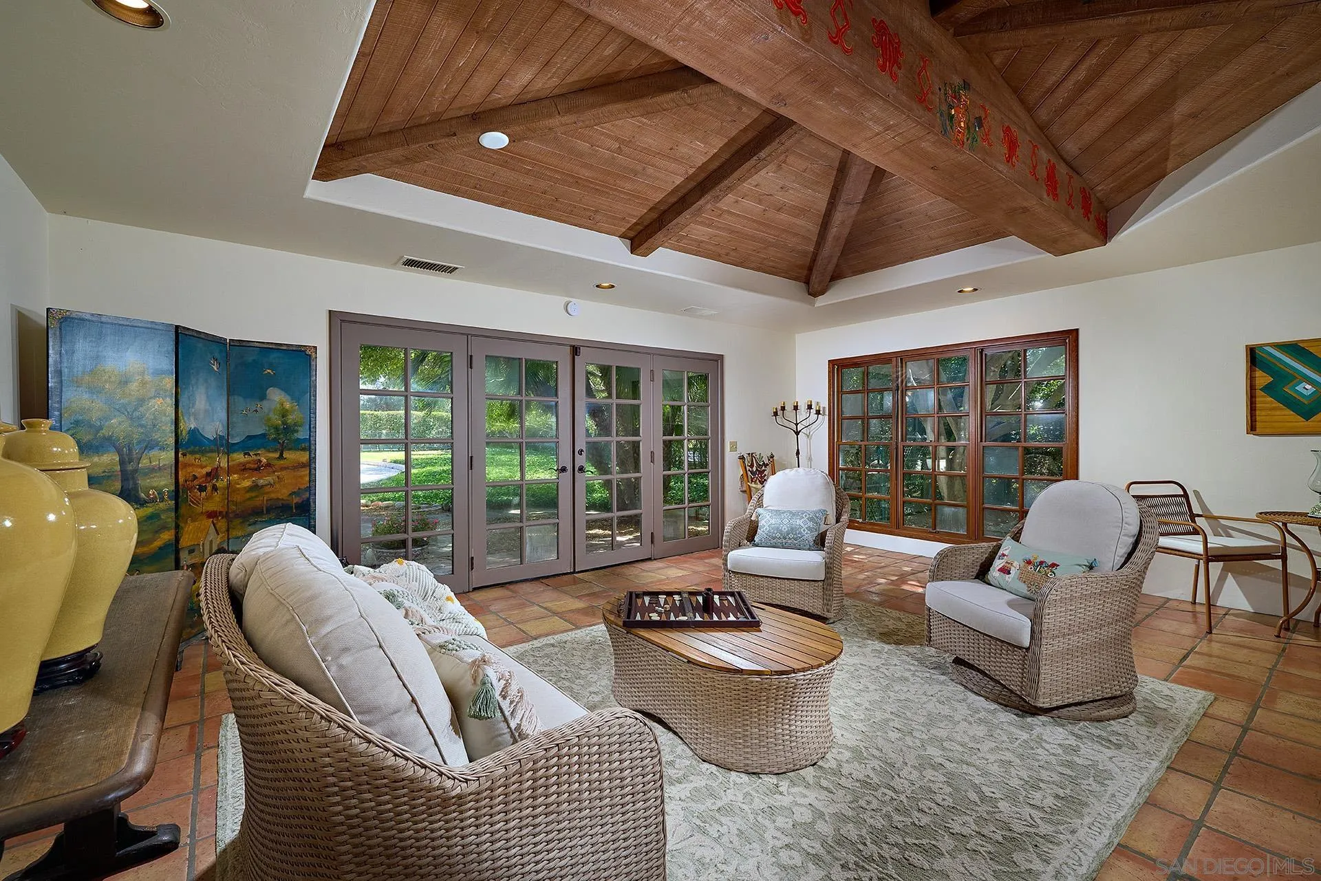 6525 Lago Lindo Rancho Santa Fe, CA 92067 - Photo 31 of 47 Pool house and cabana with full bath and large custom steam room.