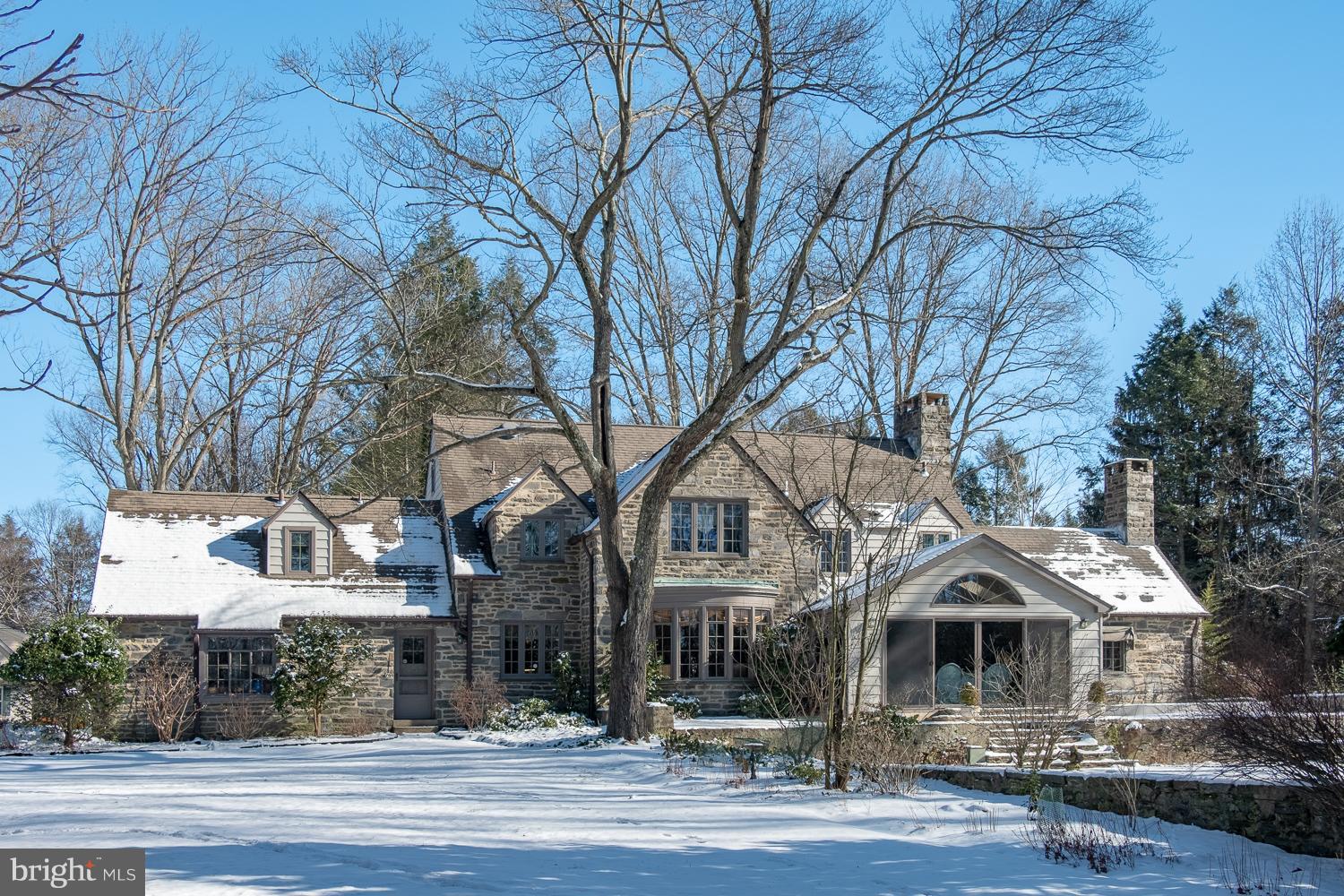 19 Hilltop Road Rose Valley, PA 19086 - Photo 25 of 28 Exterior Back