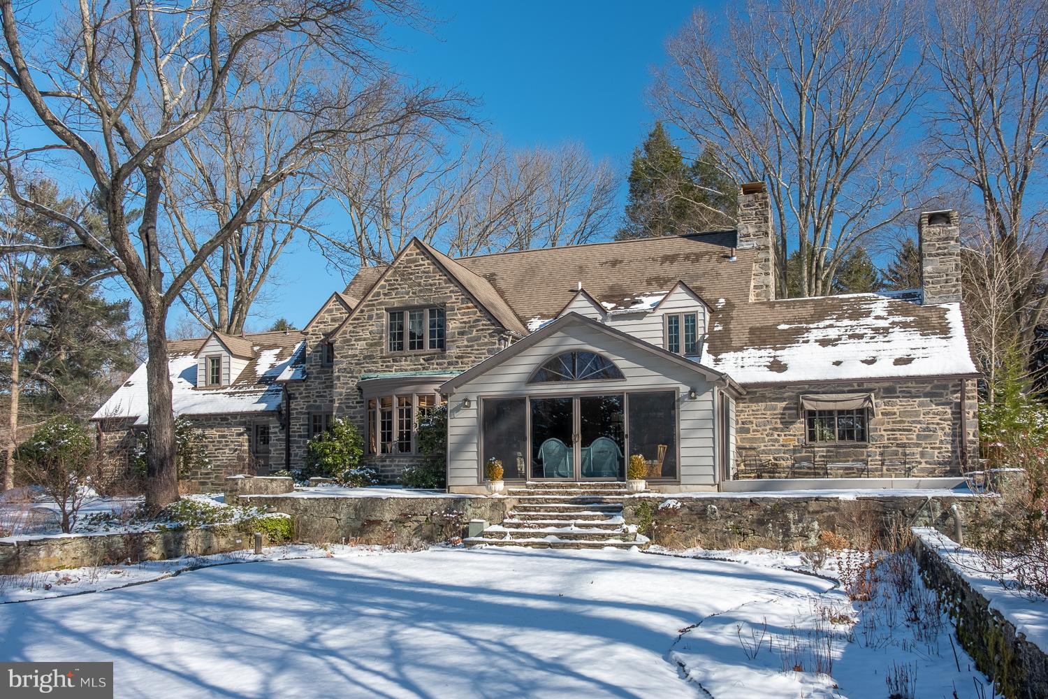 19 Hilltop Road Rose Valley, PA 19086 - Photo 26 of 28 Exterior Back