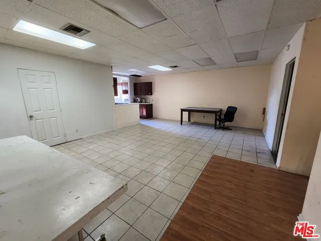 a view of empty room