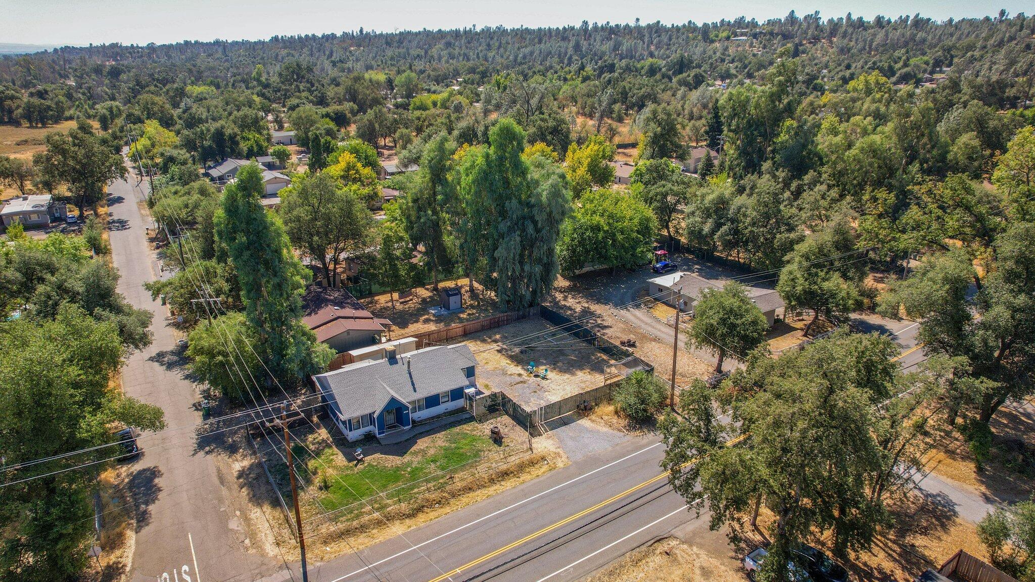 7699 Happy Valley Road Anderson, CA 96007 - Photo 43 of 49 an aerial view of residential house with outdoor space