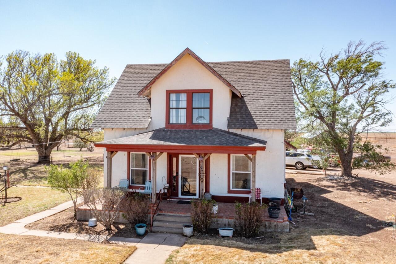 44500 South Western Street Happy, TX 79042 - Photo 1 of 39 Close Front House Drone