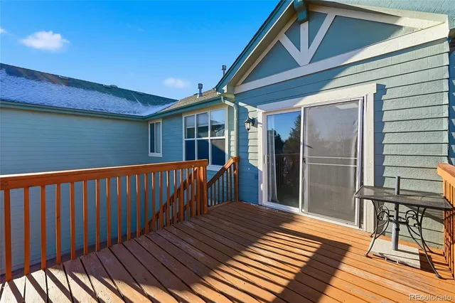 a view of a house with wooden floor