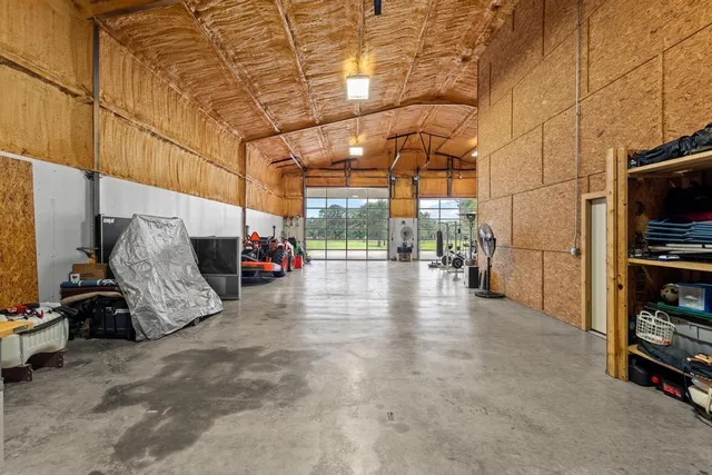 a view of parking area