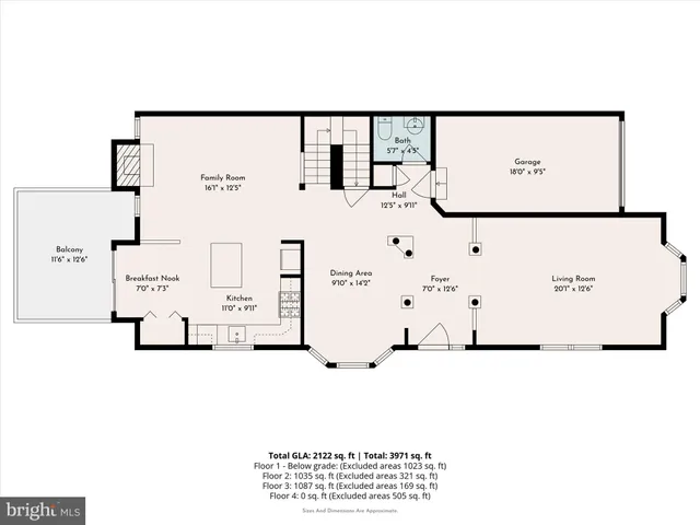 a picture of a floor plan