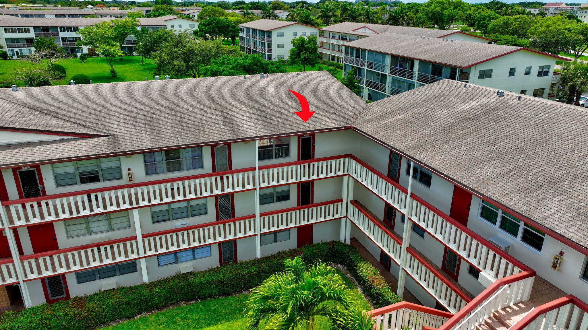 374 Brighton I, Unit 374 Boca Raton, FL 33434 - Photo 44 of 83 Aerial Views of the Corner Unit