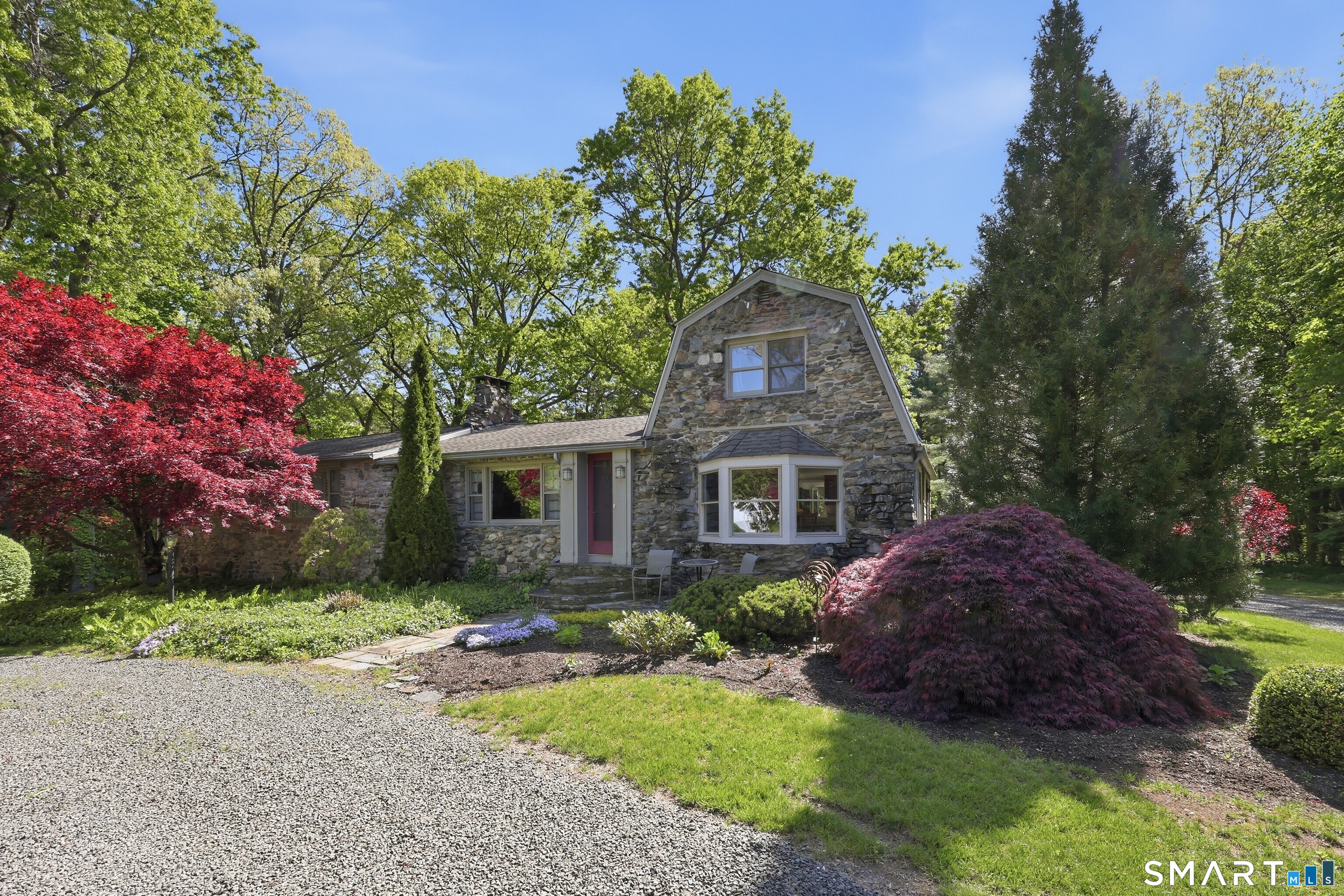 174 Canton Road Granby, CT 06035 - Photo 3 of 35 a front view of house with yard and green space