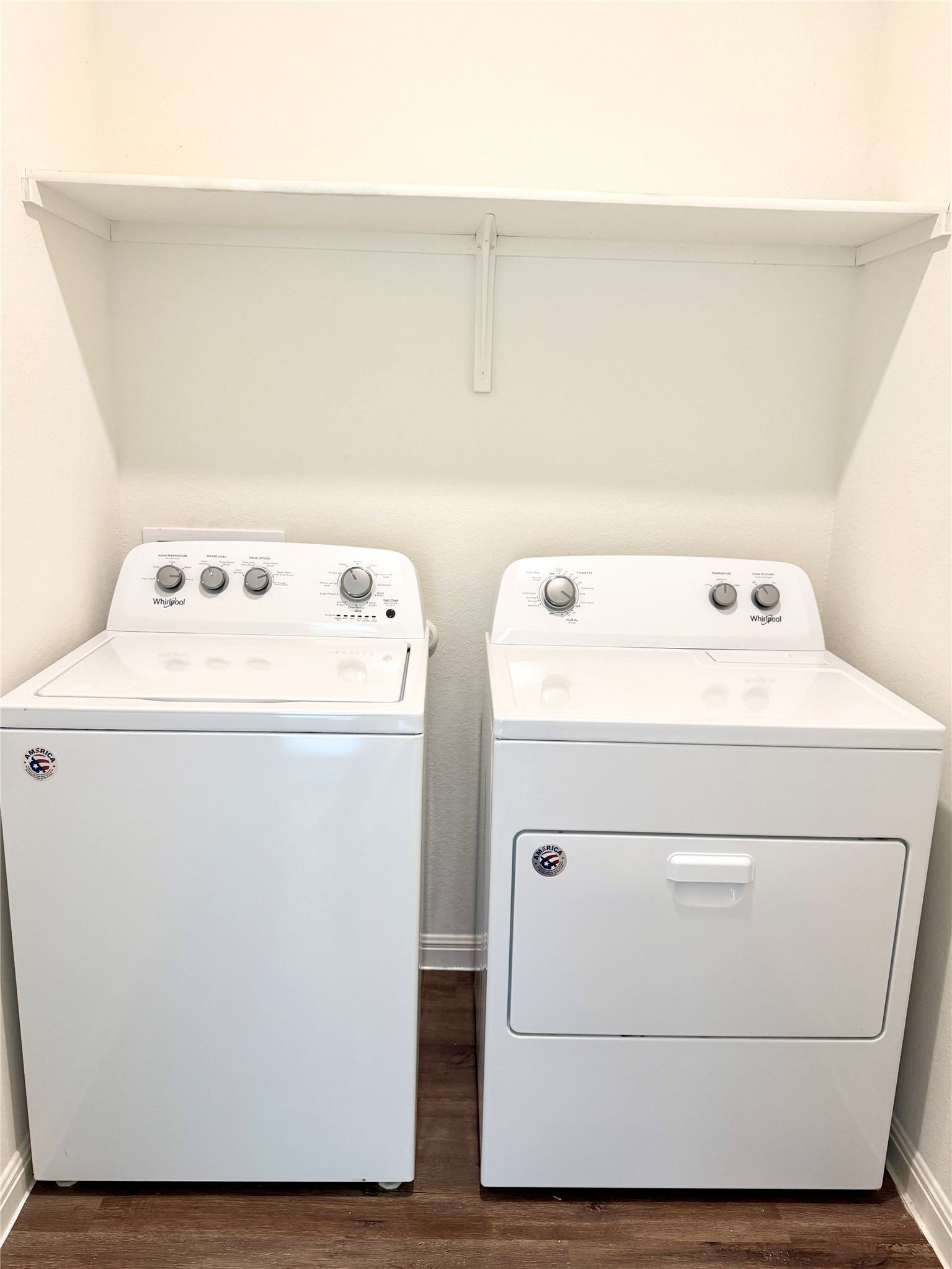 360 Bell Rings Drive Jarrell, TX 76537 - Photo 6 of 10 A dedicated laundry nook provides essential utility with convenience.