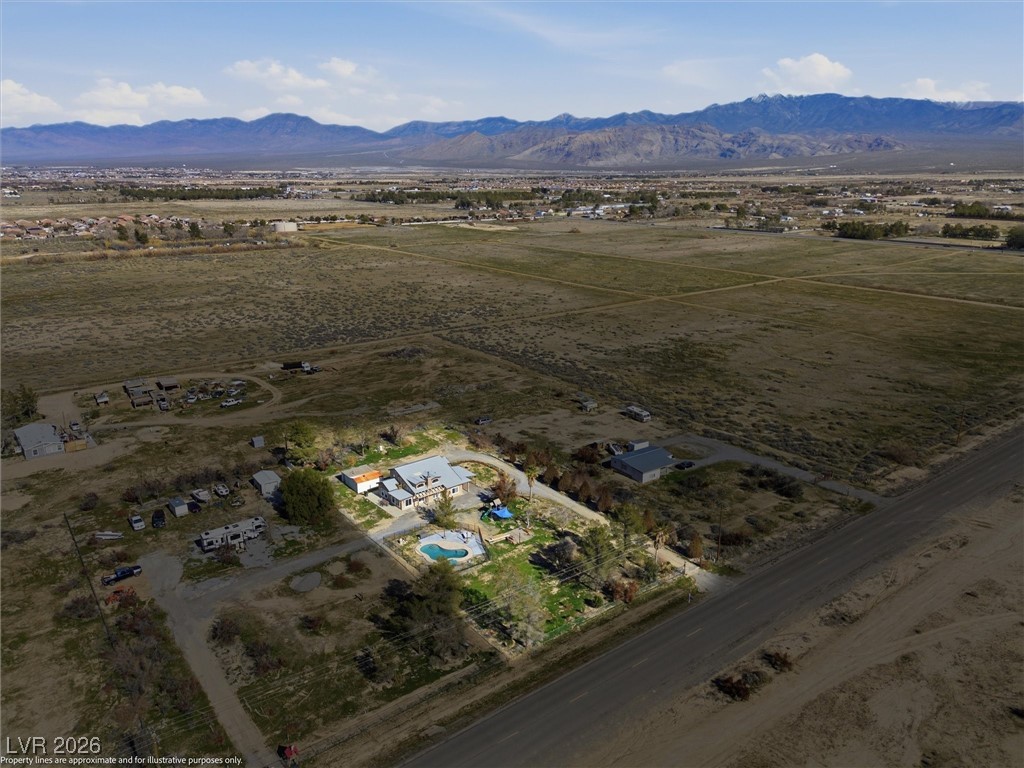 2570 East Kellogg Road Pahrump, NV 89048 - Photo 50 of 60 Beautiful mountain views all around.