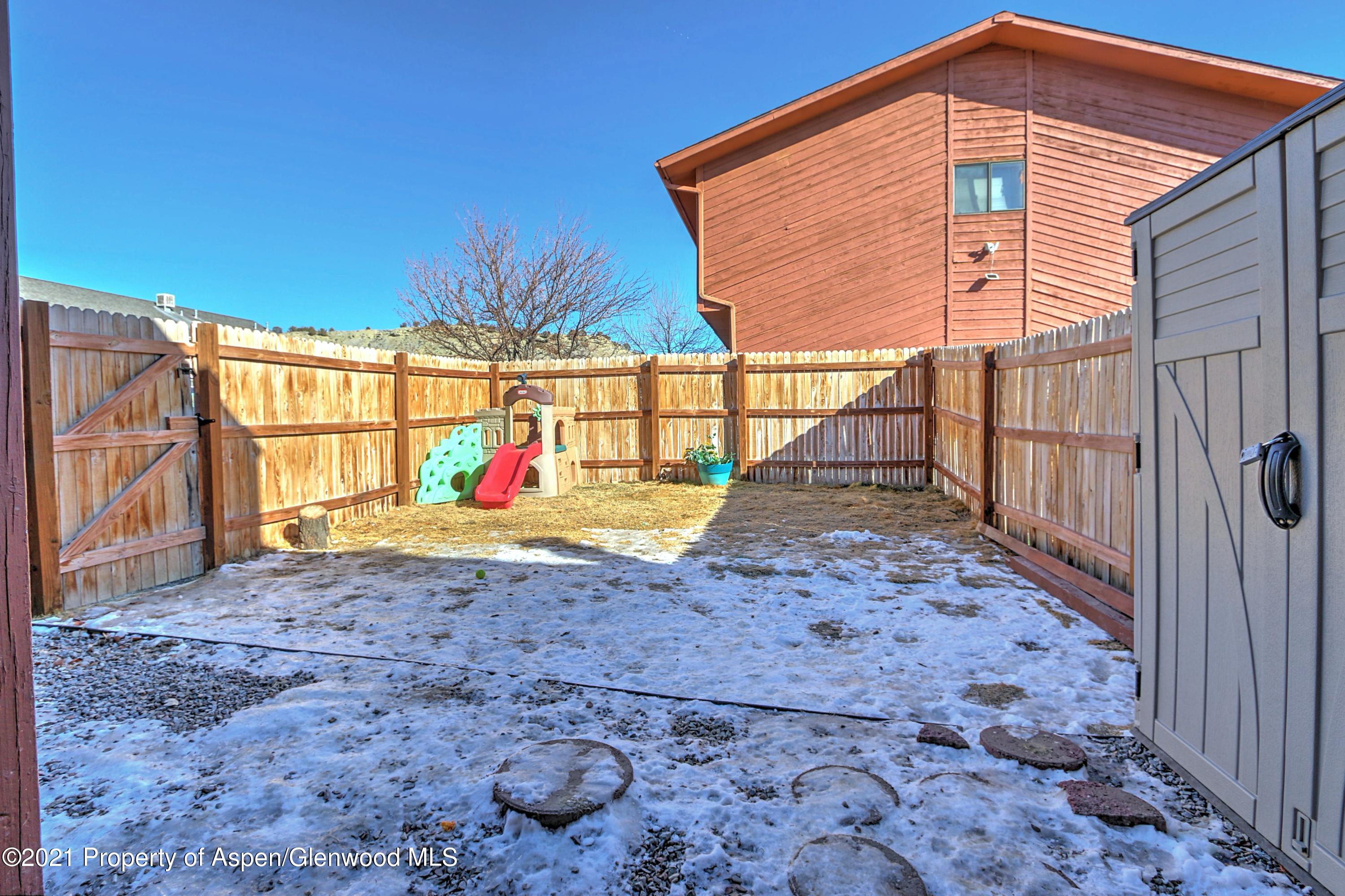 908 West 24th Street Rifle, CO 81650 - Photo 14 of 15 Fenced In Back Yard