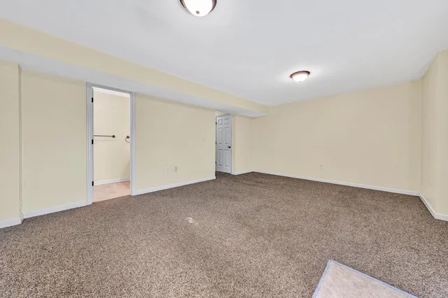 a view of empty room