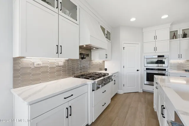 a view of a balcony with an ocean view