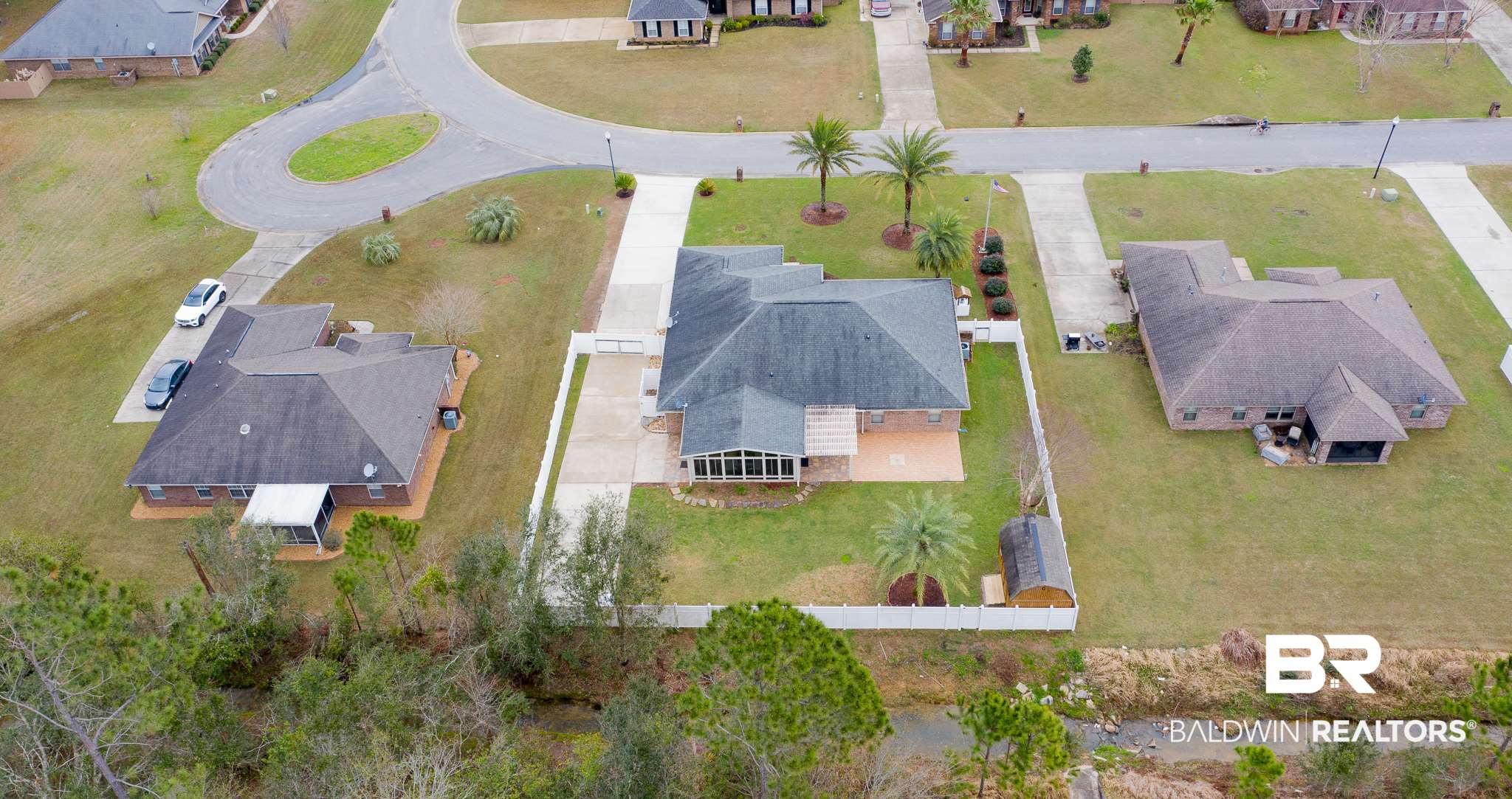 145 Meadow Run Loop West Foley, AL 36535 - Photo 27 of 32 Back Aeriel