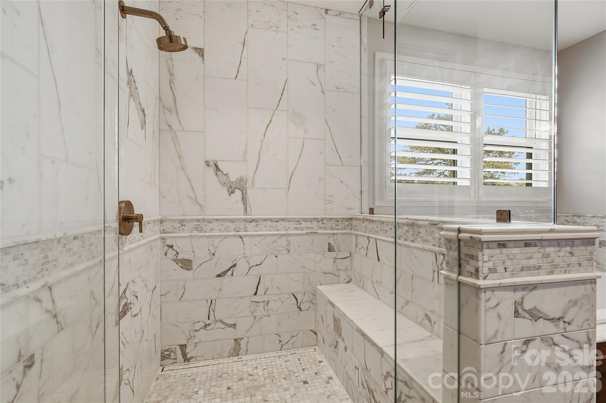984 Mapleton Lane Tryon, NC 28782 - Photo 16 of 47 a bathroom with a shower and a sink