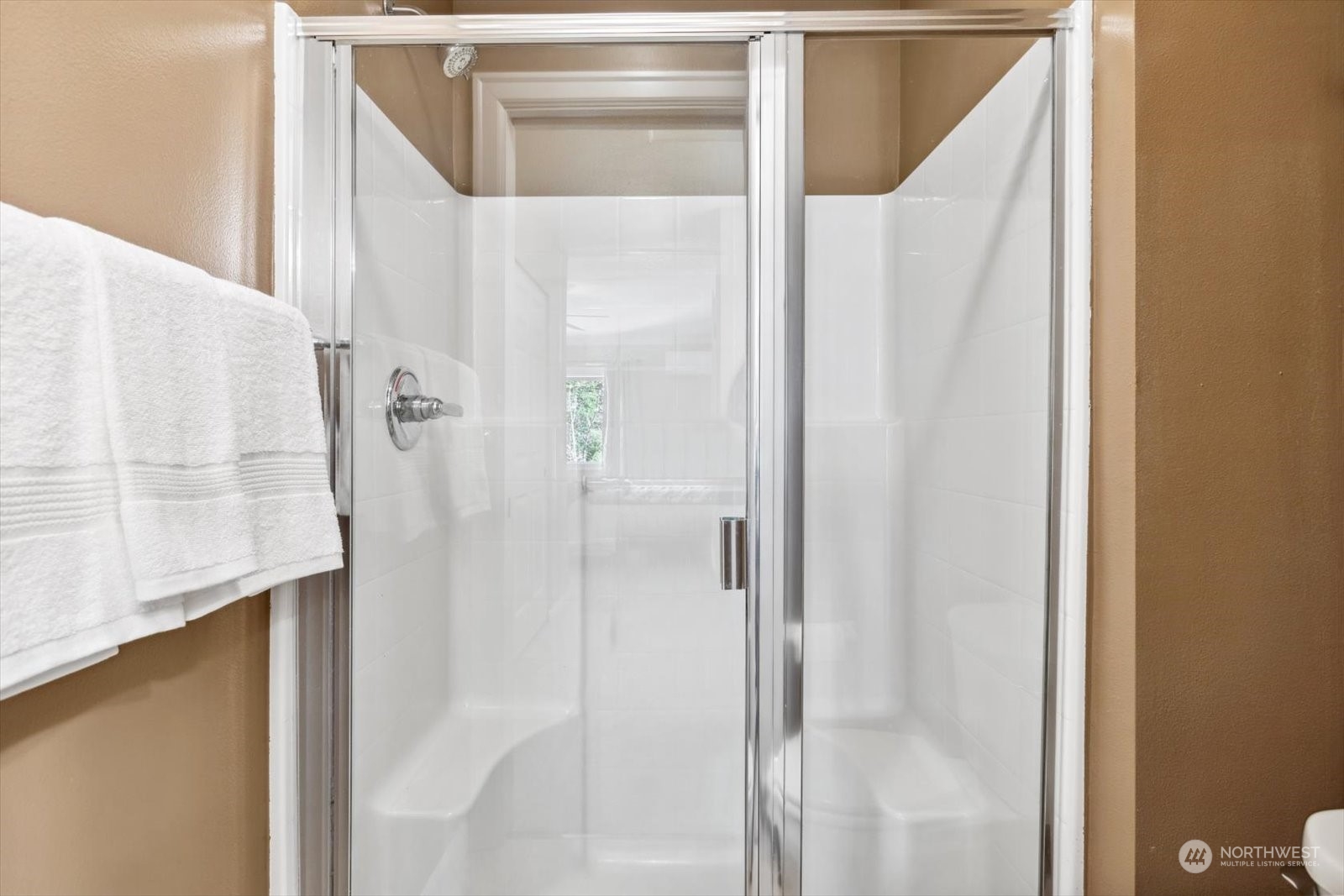 21220 11th Drive Southeast Bothell, WA 98021 - Photo 22 of 37 a bathroom with a shower and a mirror