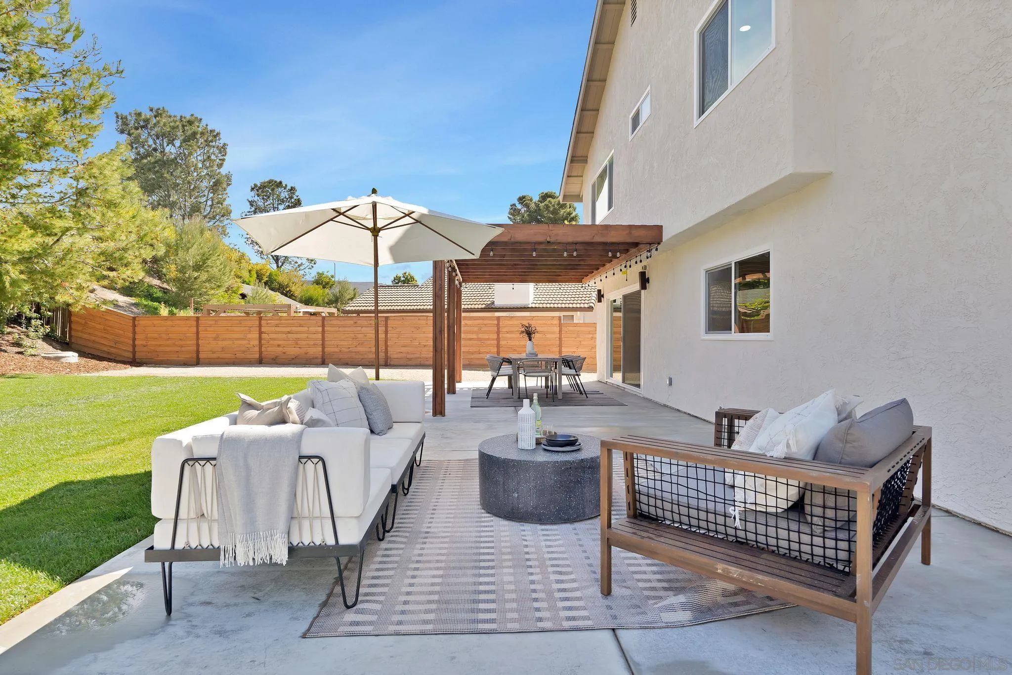 7815 Quebrada Circle Carlsbad, CA 92009 - Photo 26 of 32 a view of outdoor space yard deck patio and outdoor kitchen