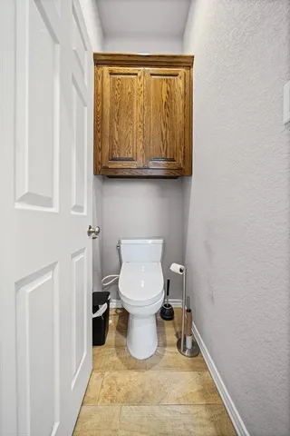 a view of water heater and a room