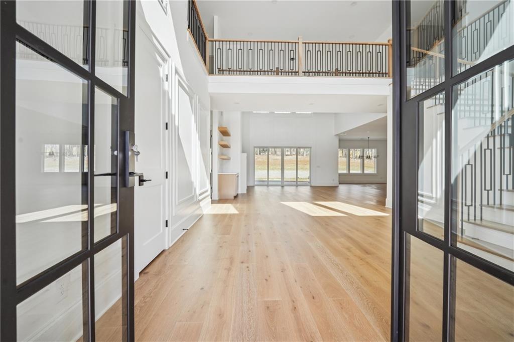 3315 Bold Springs Road Dacula, GA 30019 - Photo 4 of 63 a view of an entryway with wooden floor
