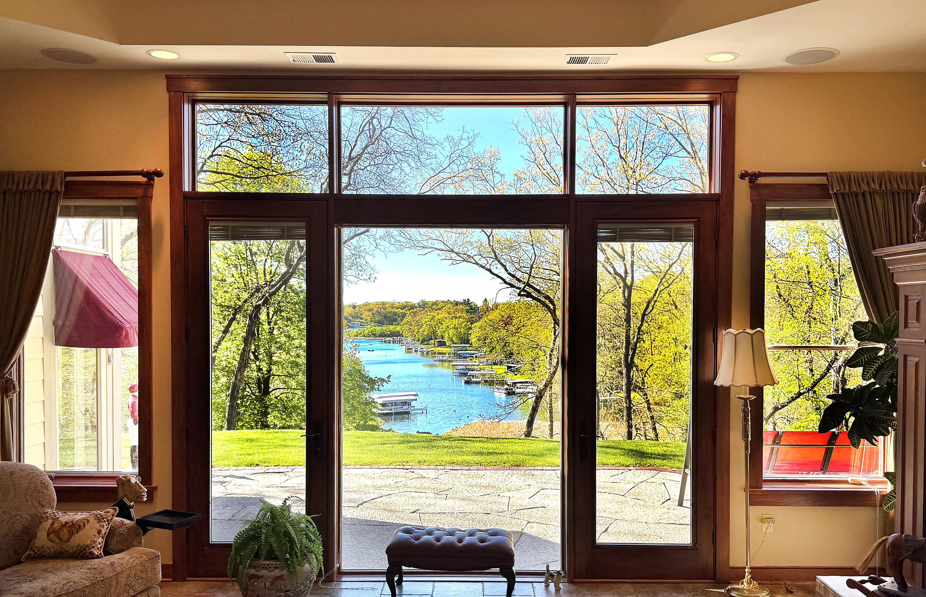 W1969 Itsa Little Road East Troy, WI 53120 - Photo 37 of 73 Lower Level Suite Great Room views