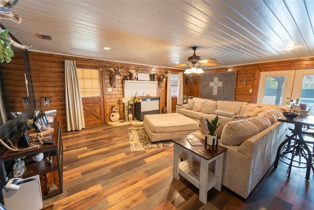 a outdoor space with furniture