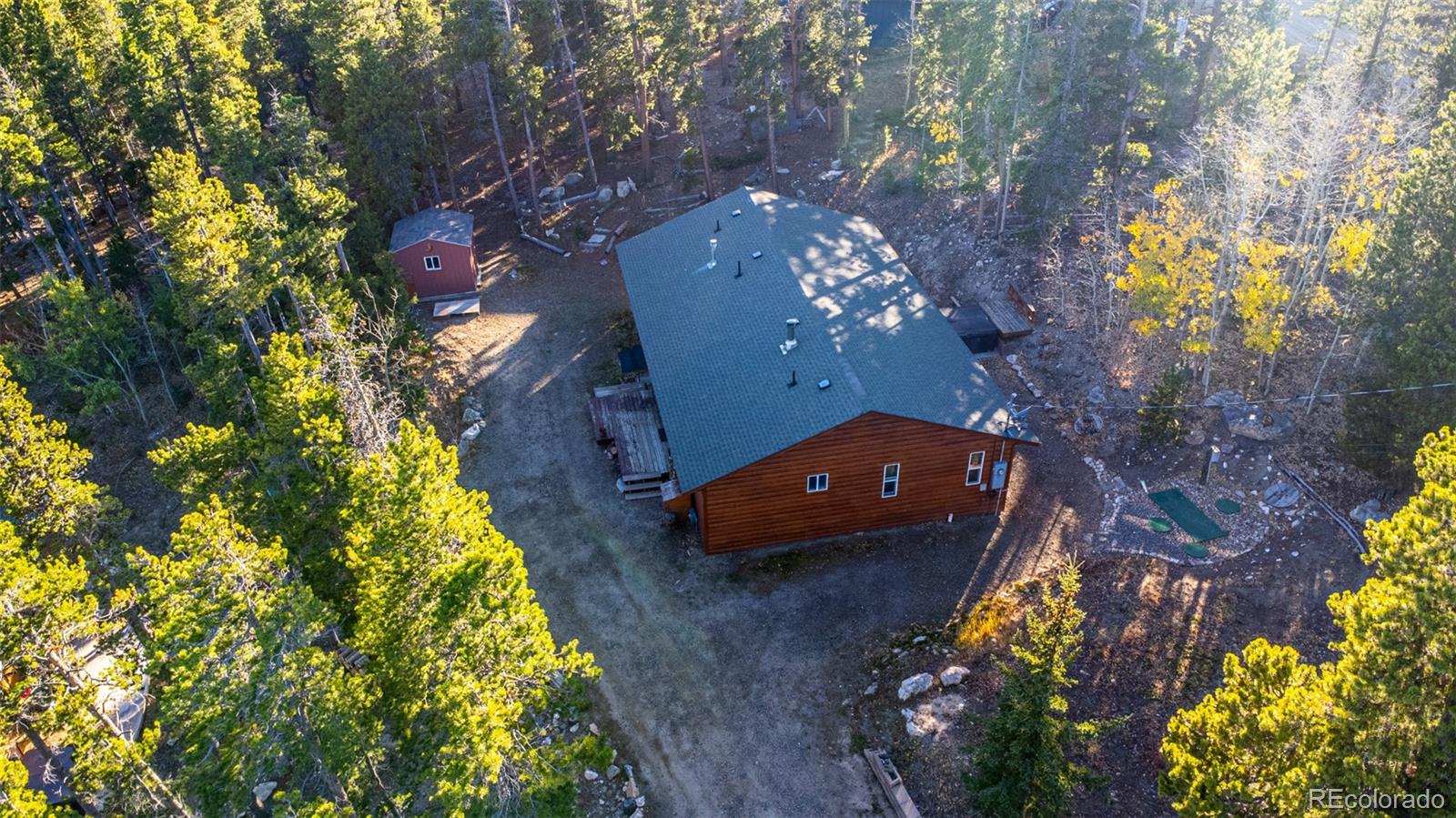 493 Caesar Road Black Hawk, CO 80422 - Photo 2 of 35 a view of a house with a yard