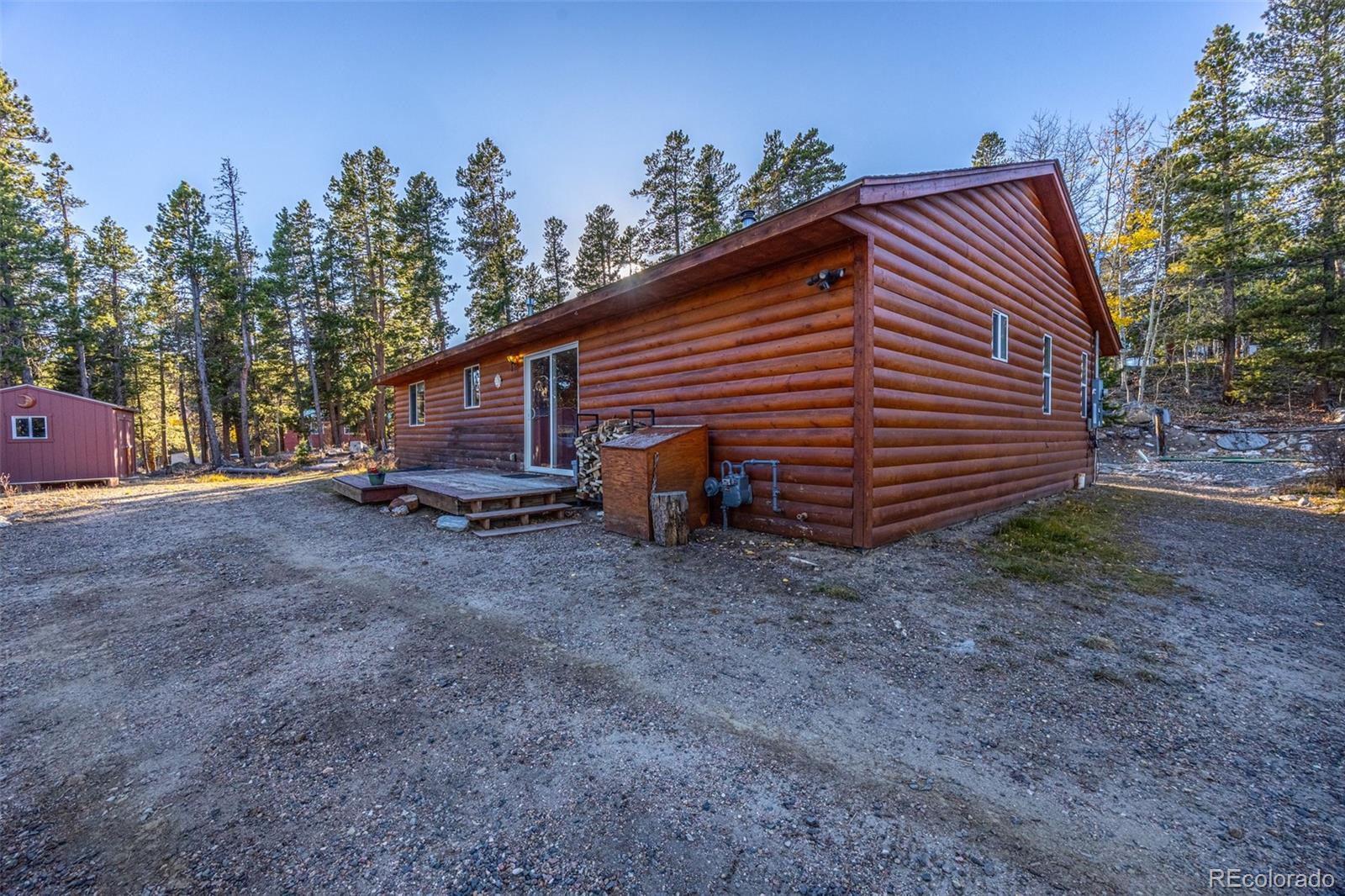 493 Caesar Road Black Hawk, CO 80422 - Photo 27 of 35 a view of back yard of the house