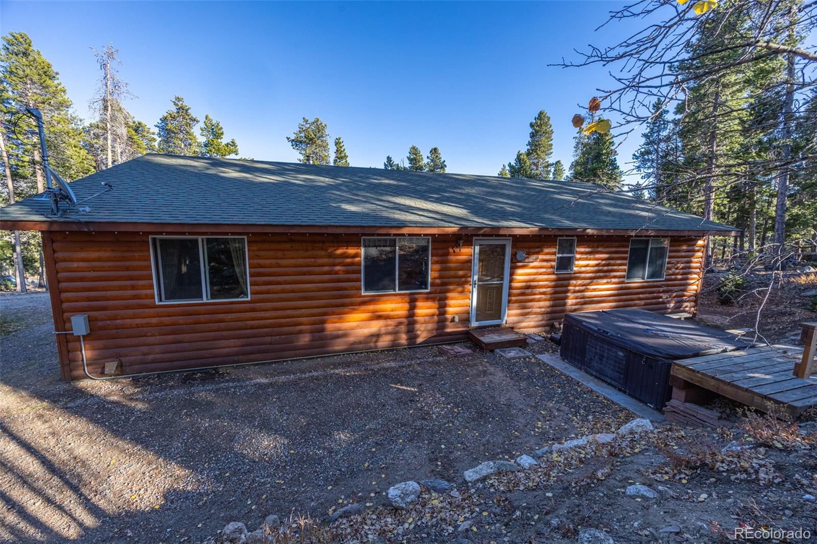 493 Caesar Road Black Hawk, CO 80422 - Photo 3 of 35 a front view of a house with patio