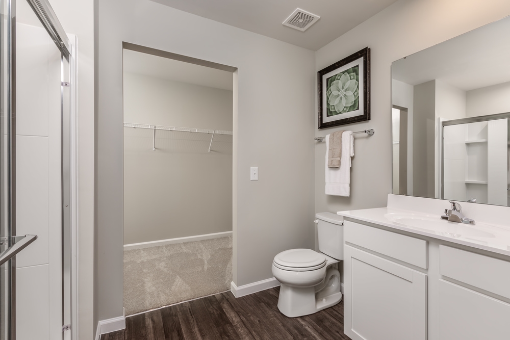 630 Wingtip Way Harrisonburg, VA 22801 - Photo 11 of 15 a bathroom with a toilet sink and mirror
