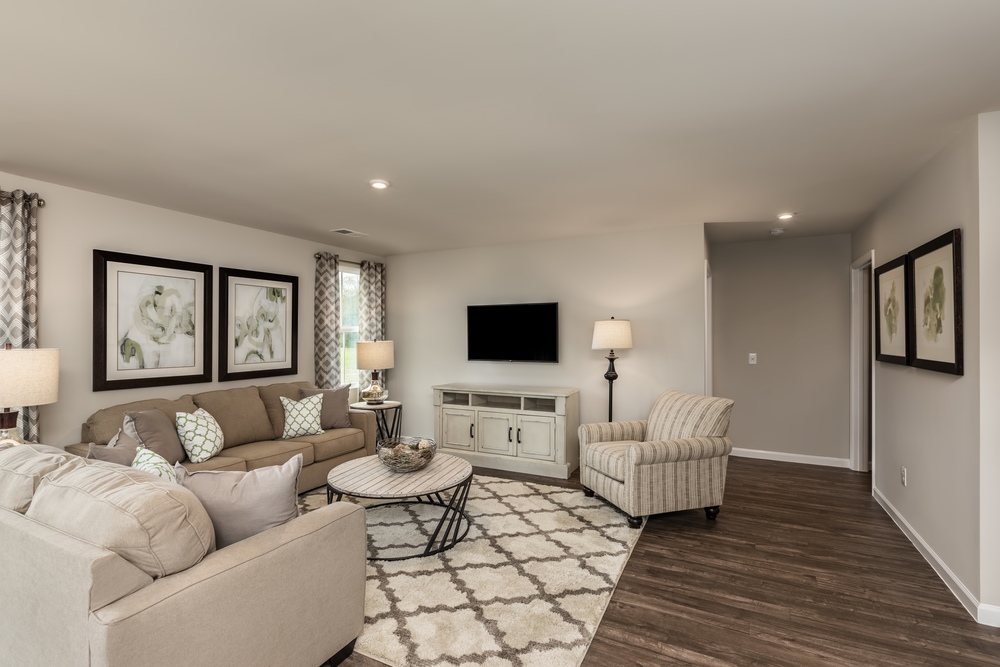 630 Wingtip Way Harrisonburg, VA 22801 - Photo 8 of 15 a living room with furniture and a flat screen tv
