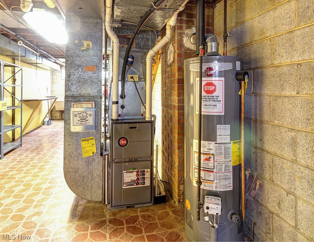 4897 South Sedgewick Road Cleveland, OH 44124 - Photo 25 of 31 HVAC and hot water tank