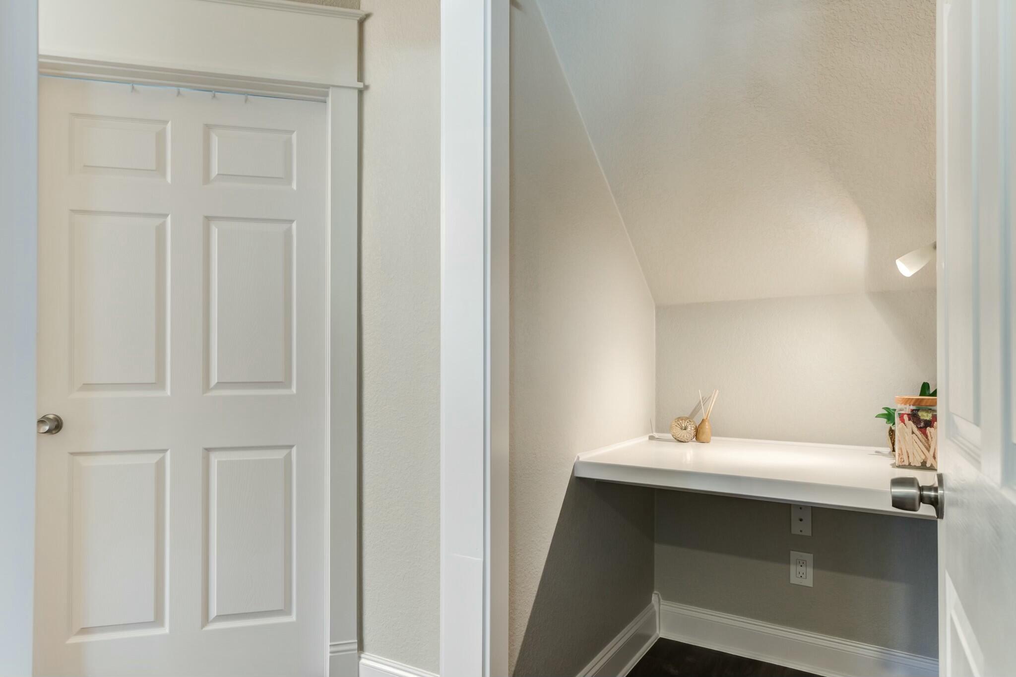 3219 22nd Street Lubbock, TX 79410 - Photo 26 of 51 a bathroom with a sink and a mirror