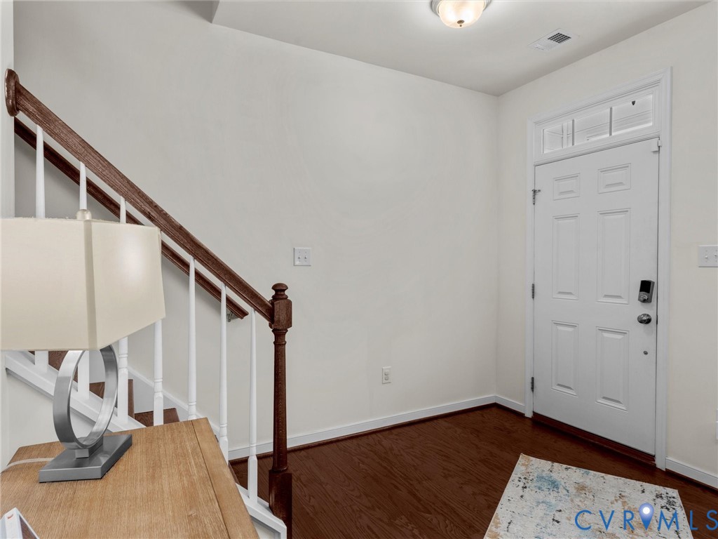 6135 Buntline Lane Richmond, VA 23234 - Photo 5 of 34 a view of entryway with wooden floor