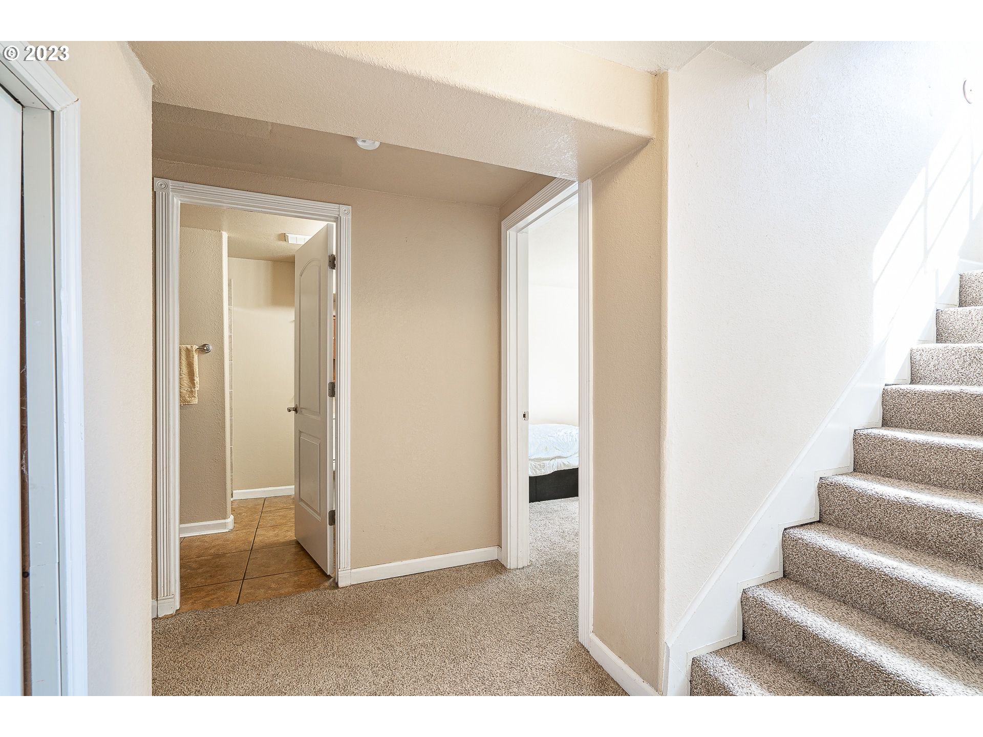 1255 North Kilpatrick Street Portland, OR 97217 - Photo 22 of 30 a view of an entryway with wooden floor
