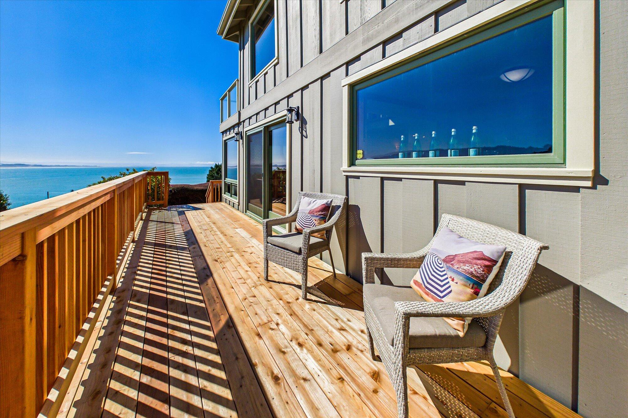 730 Edwards Street Trinidad, CA 95570 - Photo 18 of 73 Wrap around deck, this by East kitchen wall