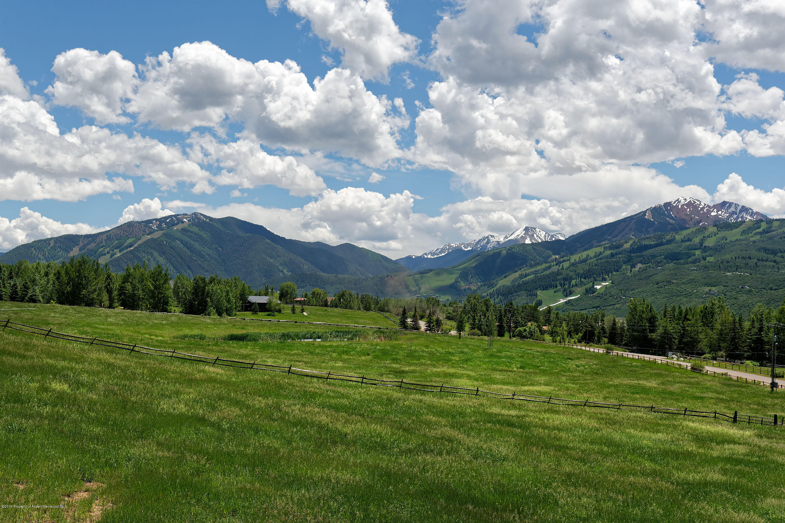 1765 McLain Flats Road Aspen, CO 81612 - Photo 3 of 73 a view of a grassy field with trees