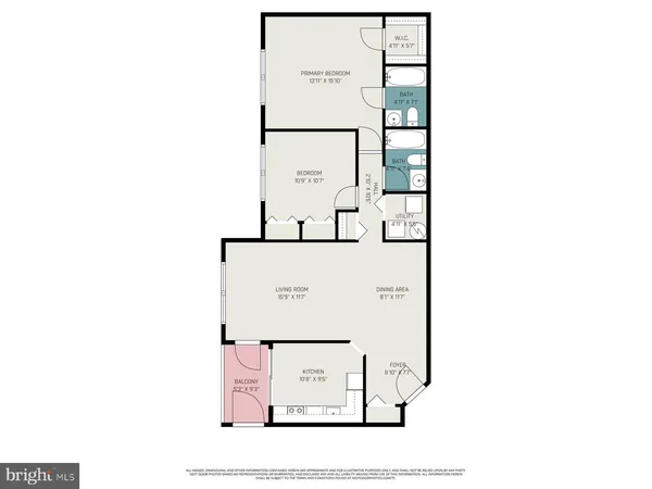 $1,850 | 4 Juliet Lane, Unit 103, Nottingham, MD 21236