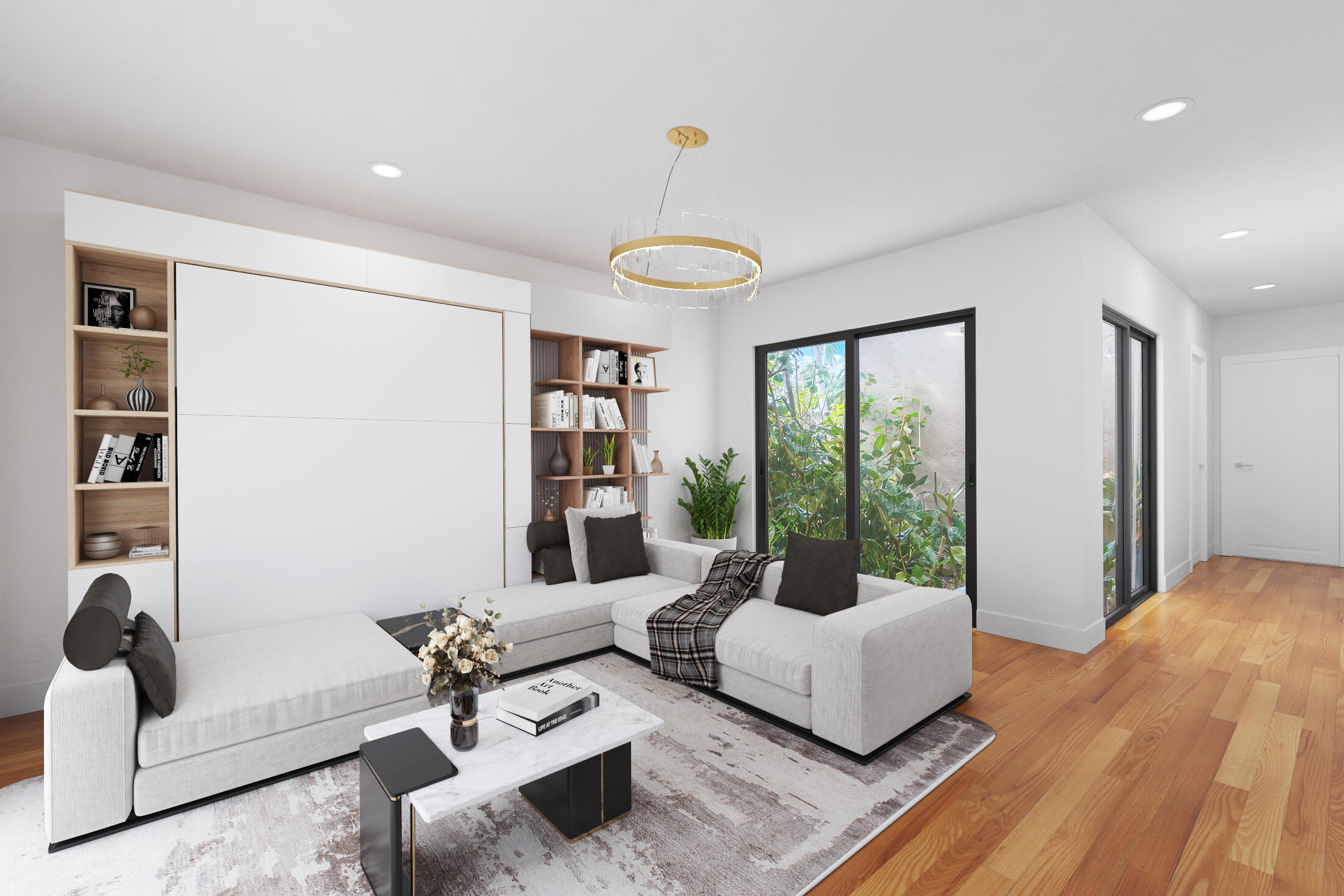 7517 Cedarwood Circle Boca Raton, FL 33434 - Photo 16 of 63 a living room with furniture and a large window