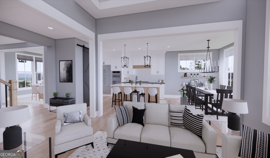 0 Highway 100, Unit TRACT 3 Waco, GA 30182 - Photo 13 of 24 a living room with furniture and a chandelier