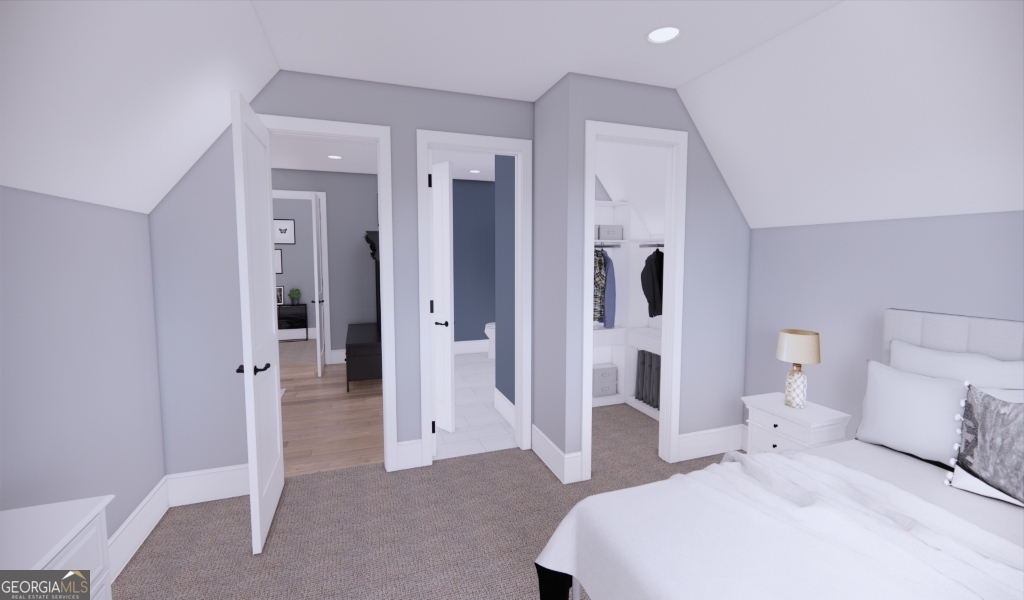 0 Highway 100, Unit TRACT 3 Waco, GA 30182 - Photo 22 of 24 a spacious bedroom with a bed and a shower