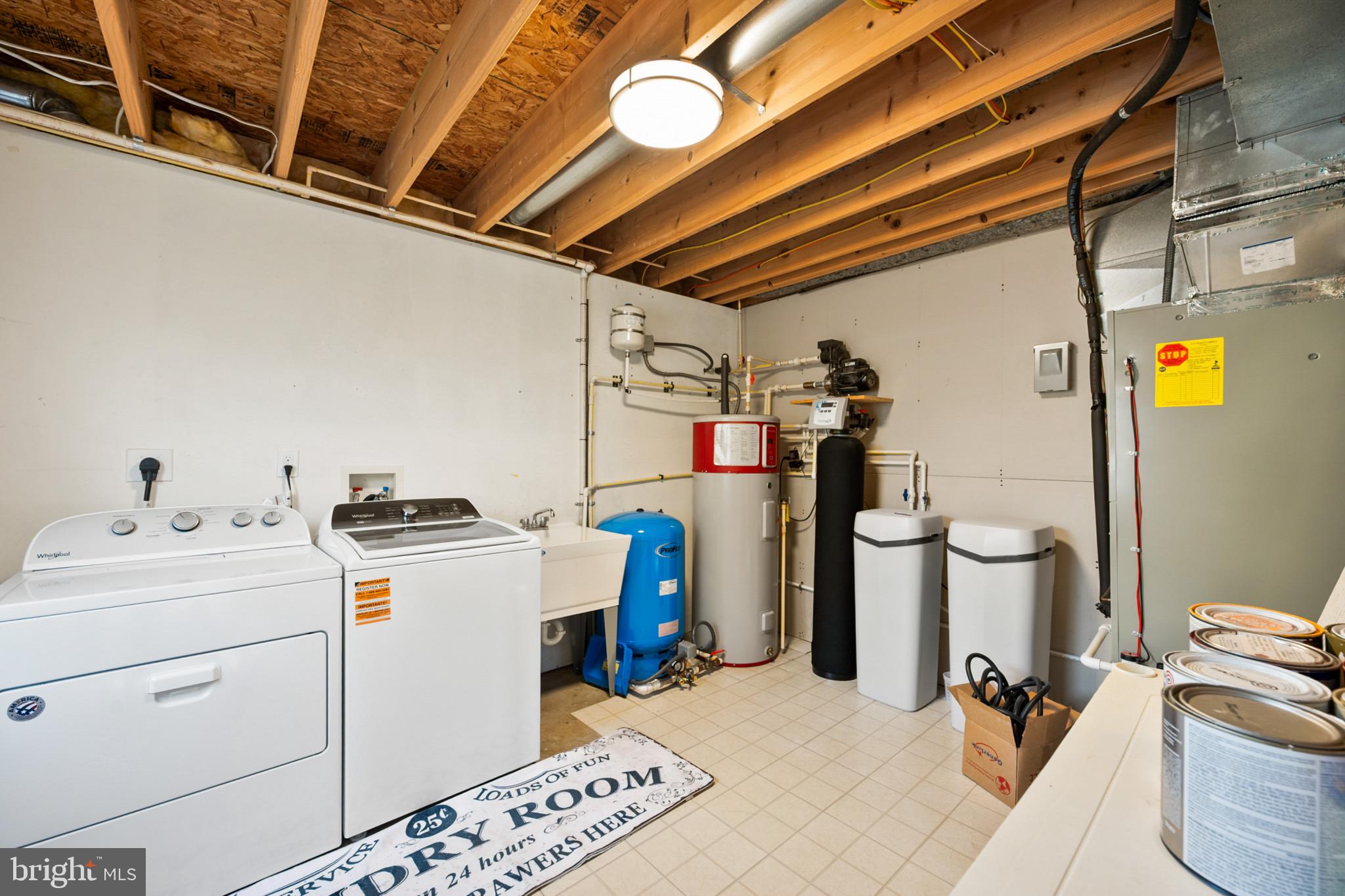 16410 Hudson Mill Road Culpeper, VA 22701 - Photo 25 of 35 Laundry and utility room - basement