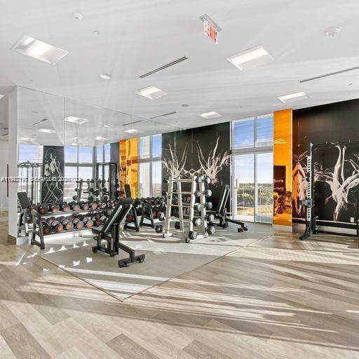 2000 Metropica Way, Unit 1602 Sunrise, FL 33323 - Photo 27 of 50 a view of a room with gym equipment