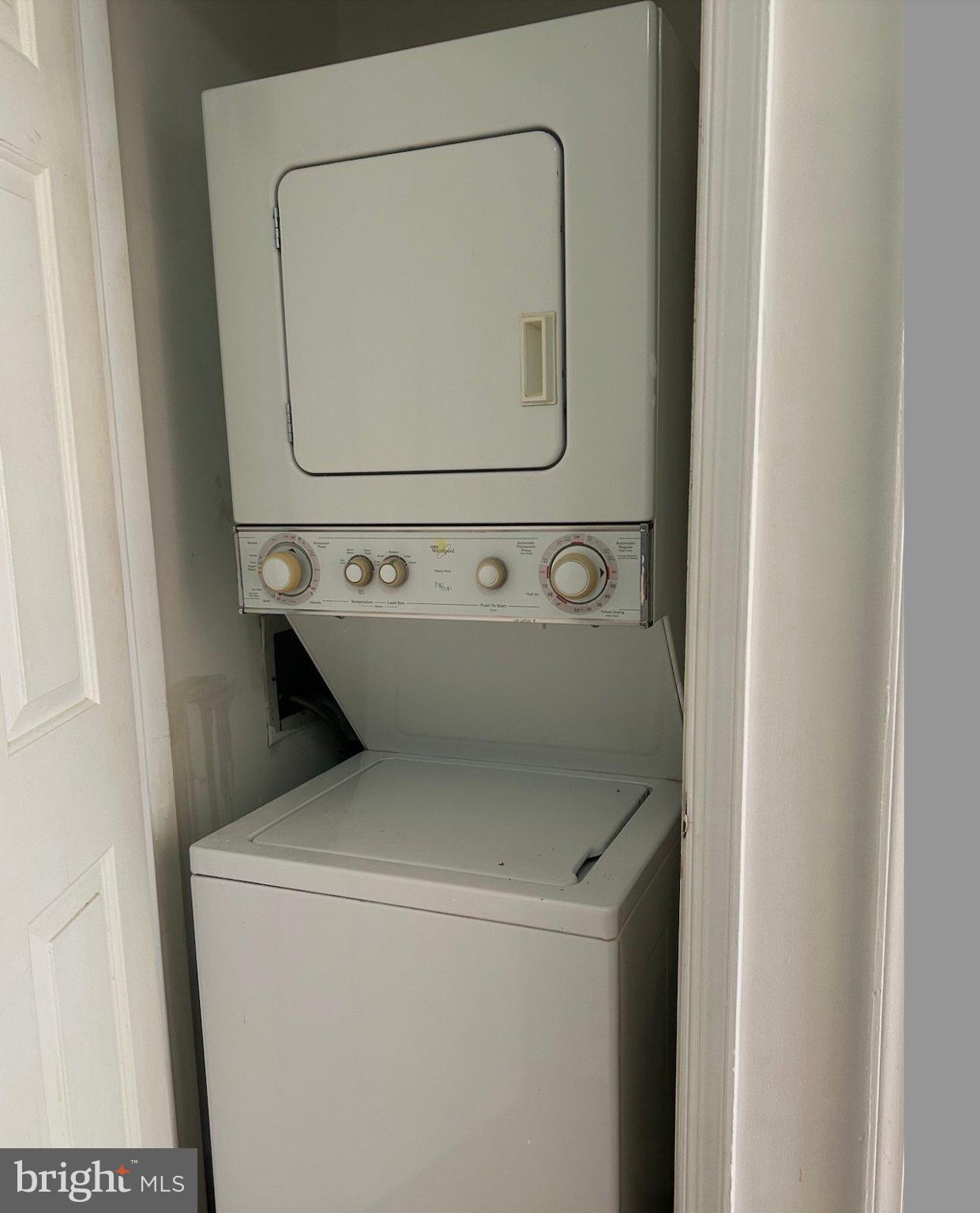 15 Rampart Drive Wayne, PA 19087 - Photo 10 of 11 Compact laundry solution in a closet.