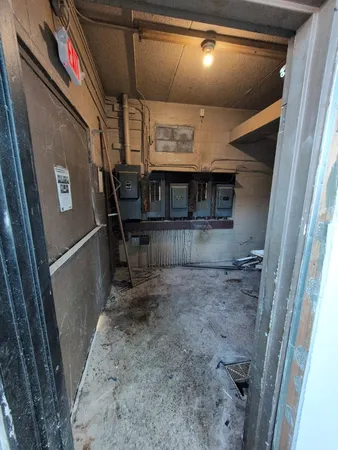 a view of livingroom and window