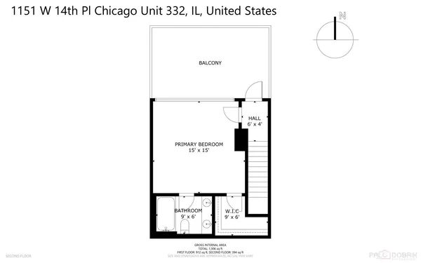 $479,900 | 1151 West 14th Place, Unit 332, Chicago, IL 60608